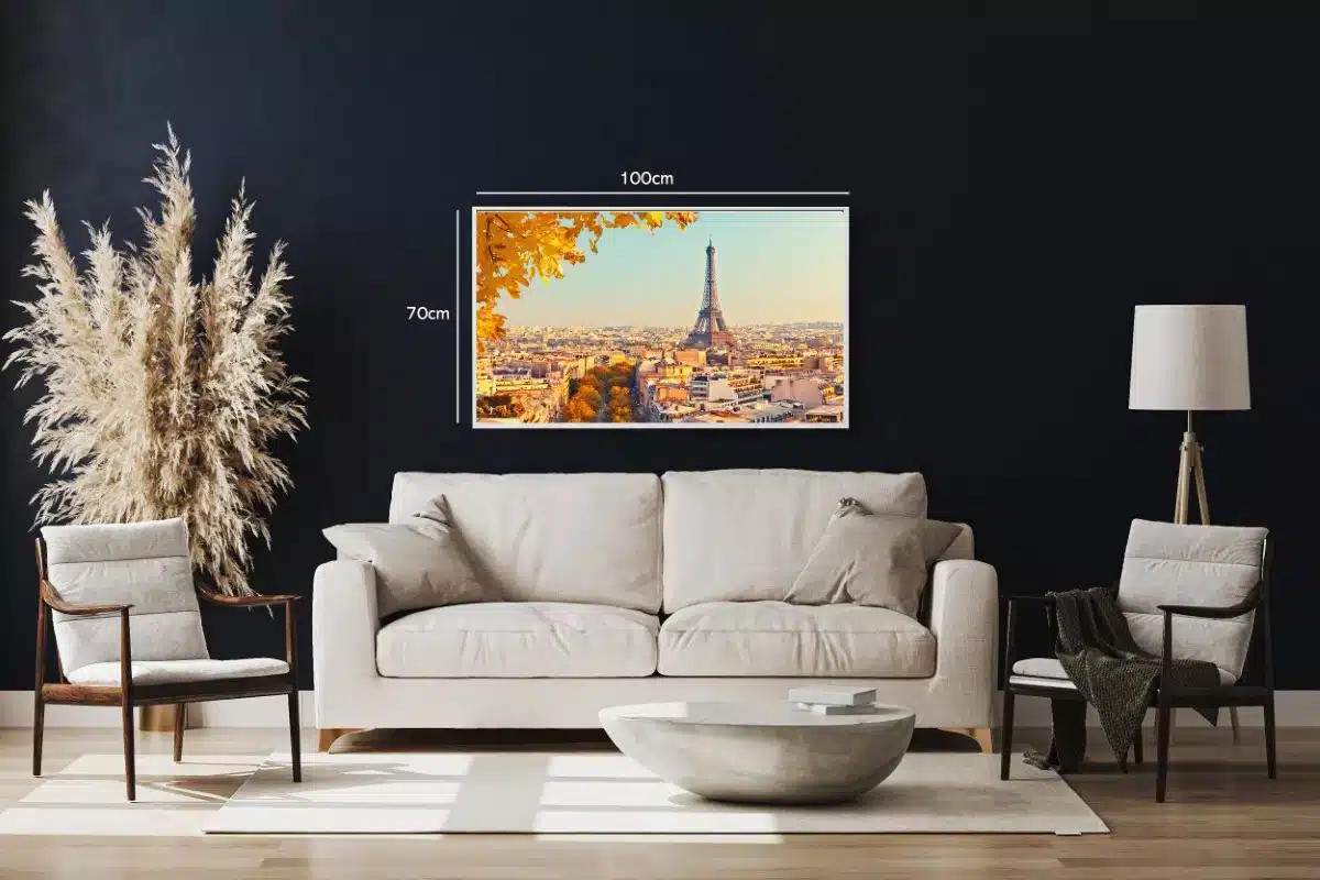 Eiffel Tower Autumn View