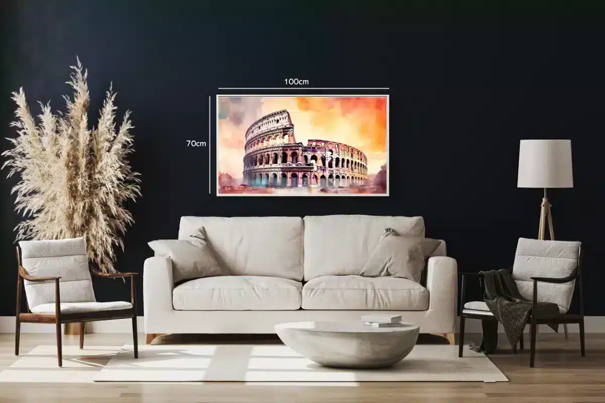 Colosseum In Rome Painting