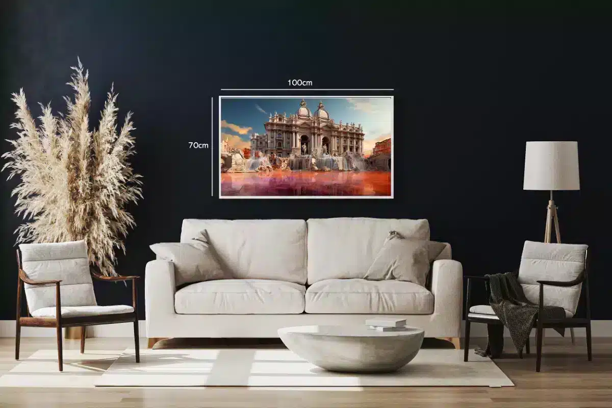 Elegant Historic Fountain Scene