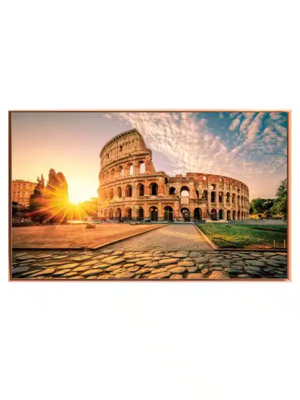 Sunset Over Ancient Roman Amphitheater
