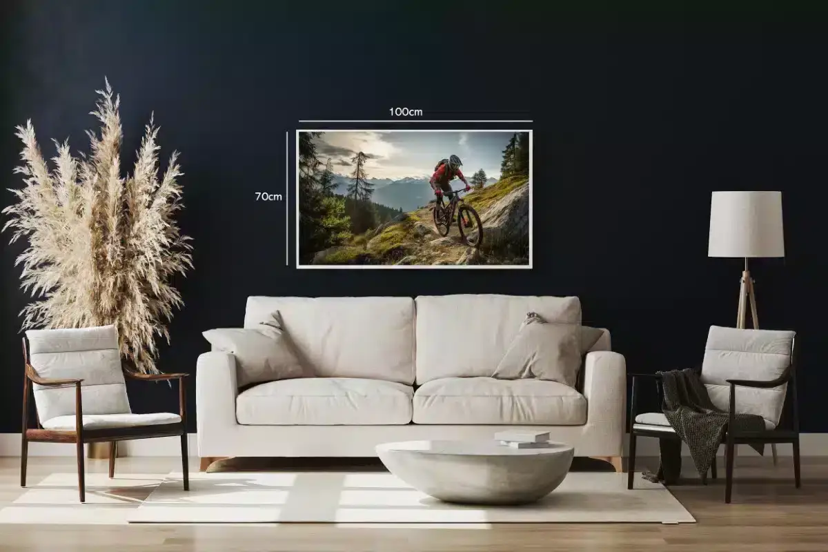 Eventyrlig Mountainbike i Bjergene