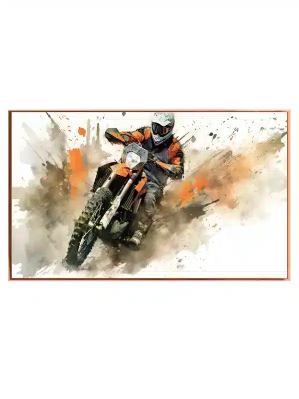 Vild Motocross i Fart