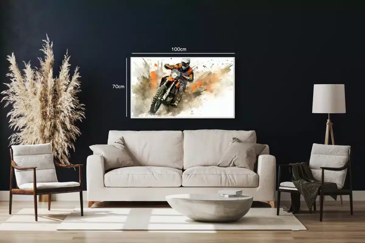 Vild Motocross i Fart