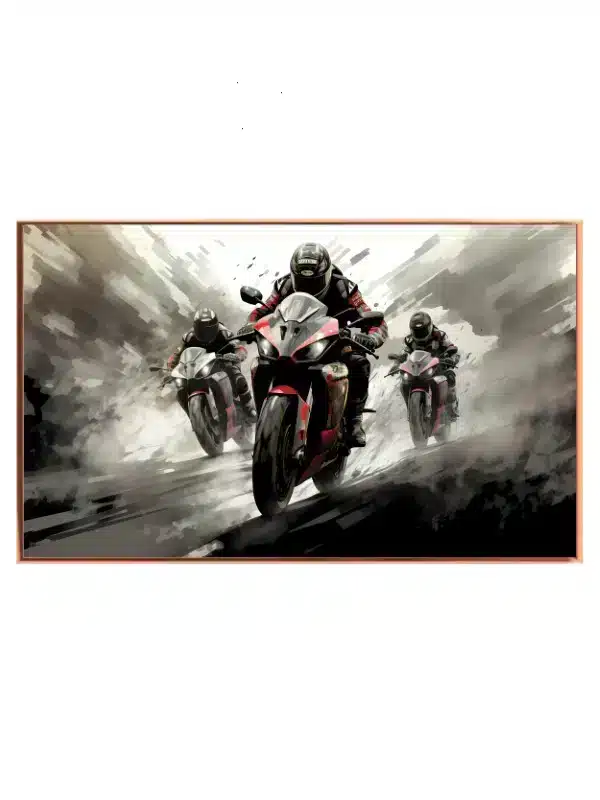 Fartfyldte Motorcykelhelte i Aktion