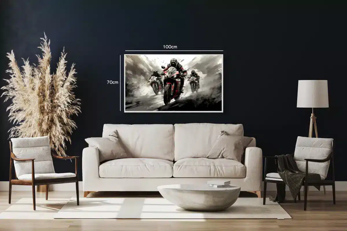 Fartfyldte Motorcykelhelte i Aktion