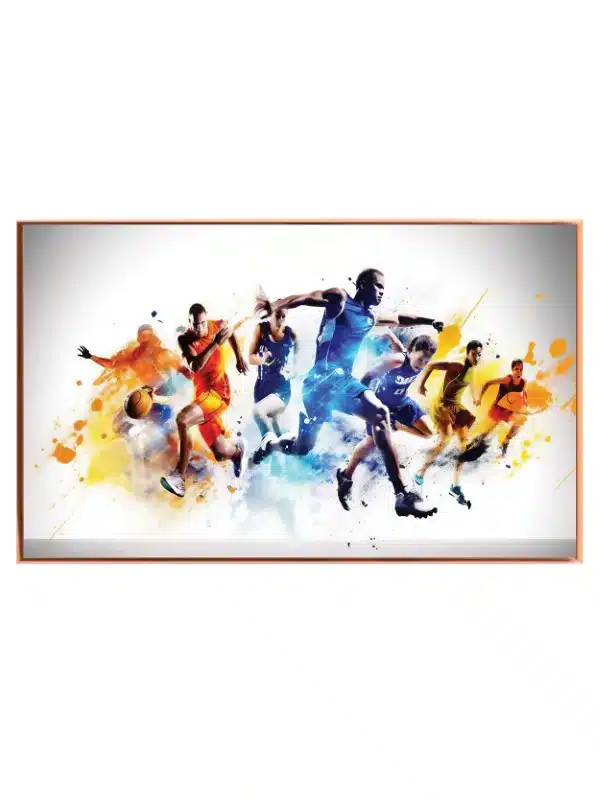 Dynamiske Sportshelte i Fart