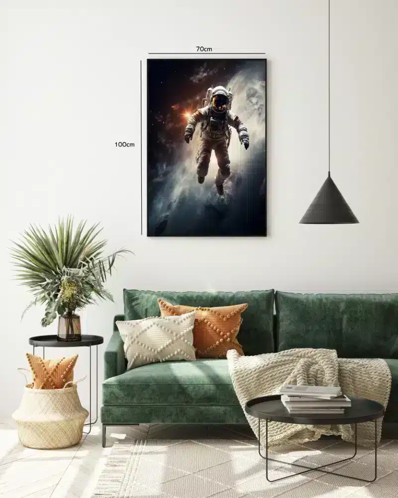 Astronaut i Fri Svæv