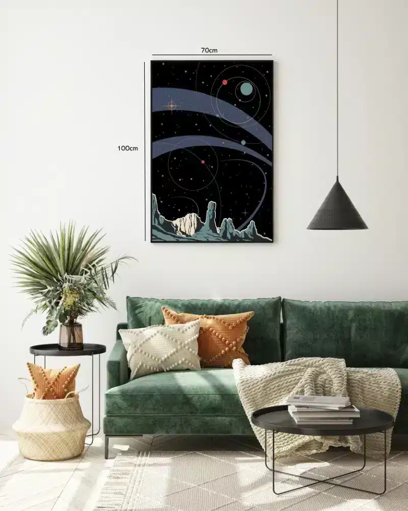 Kosmiske Baner Over Klipper