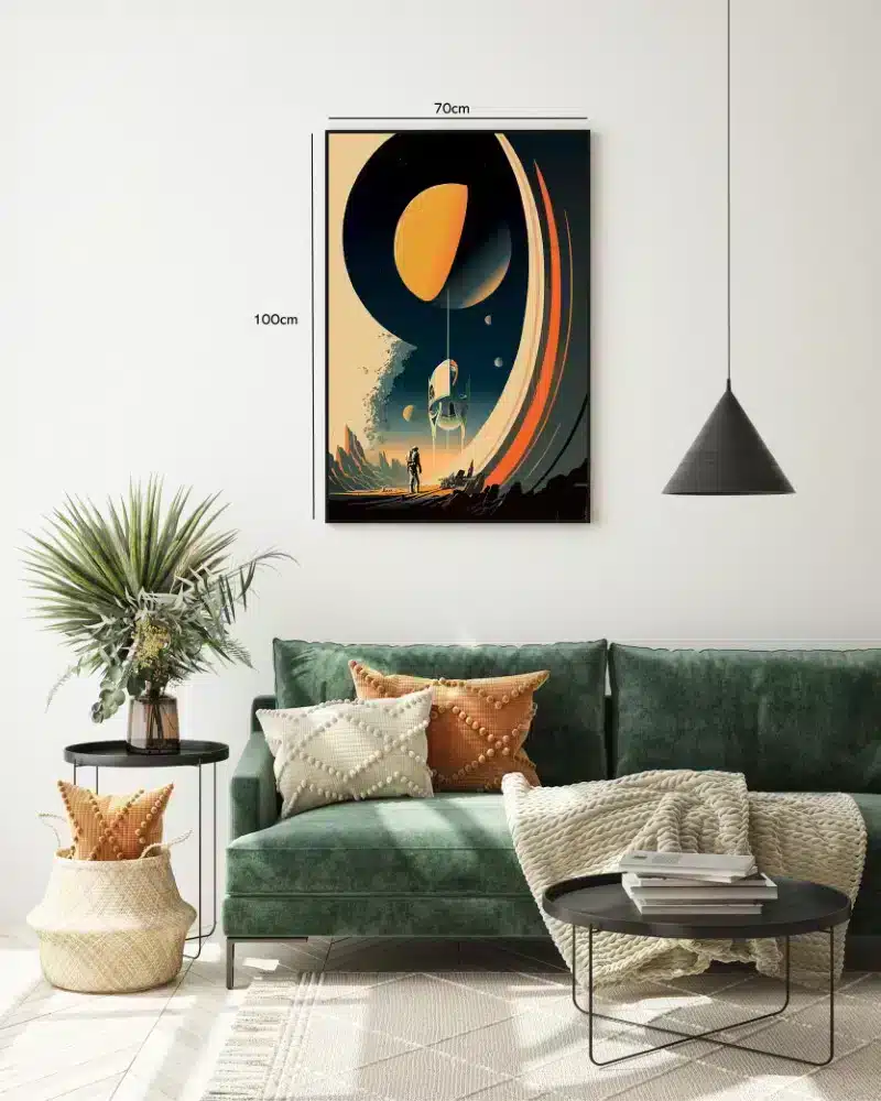 Grafisk Astronaut ved Ringplanet
