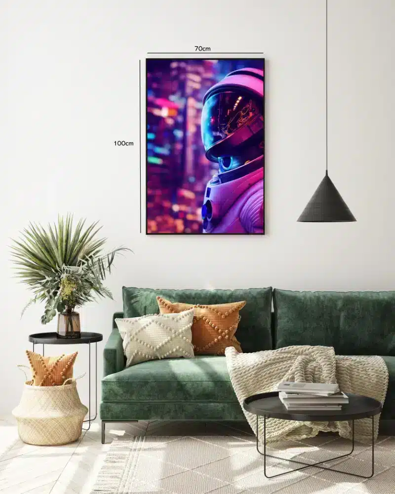 Grafisk Astronaut i Neonby