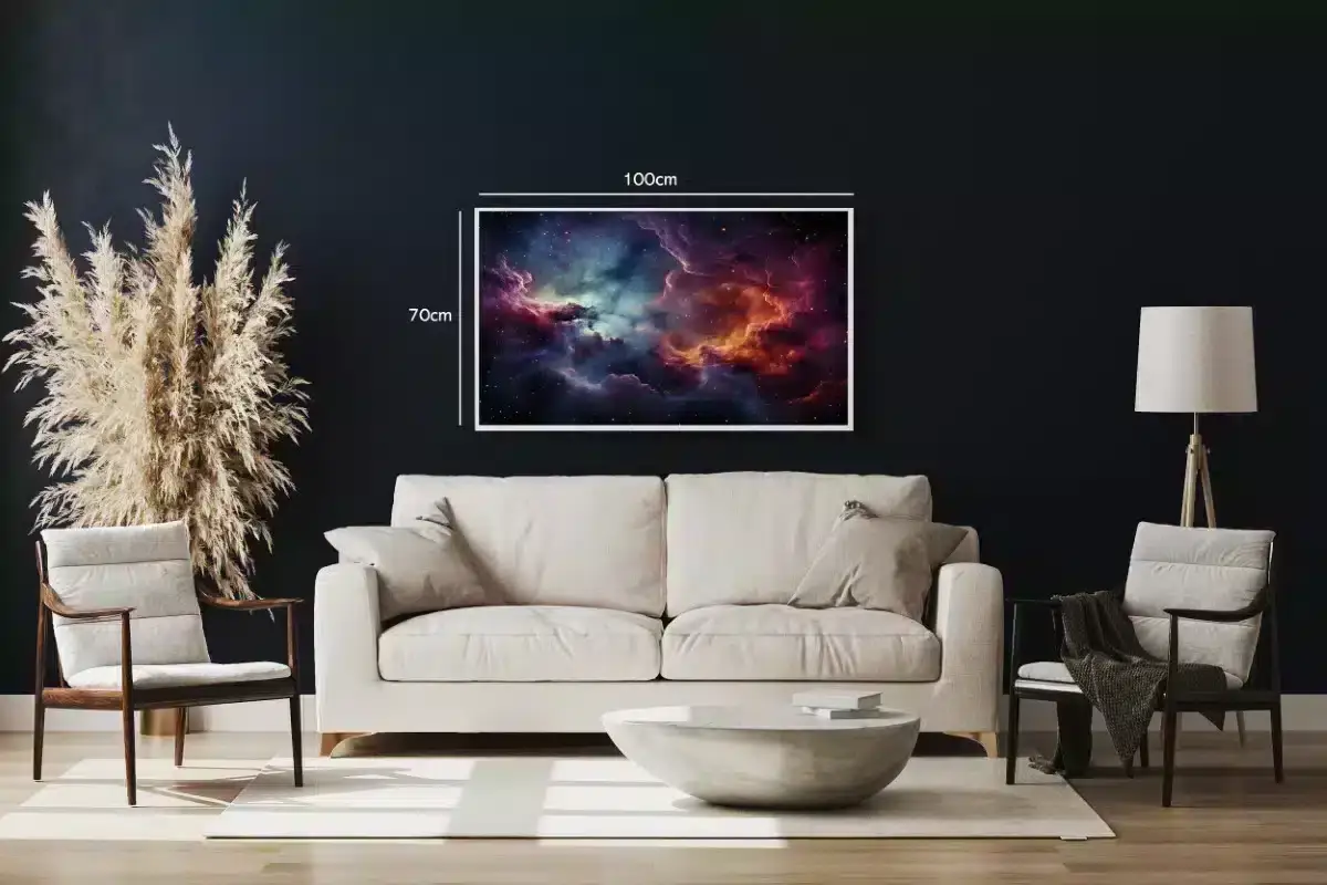 Kosmisk Tåge i Flammer