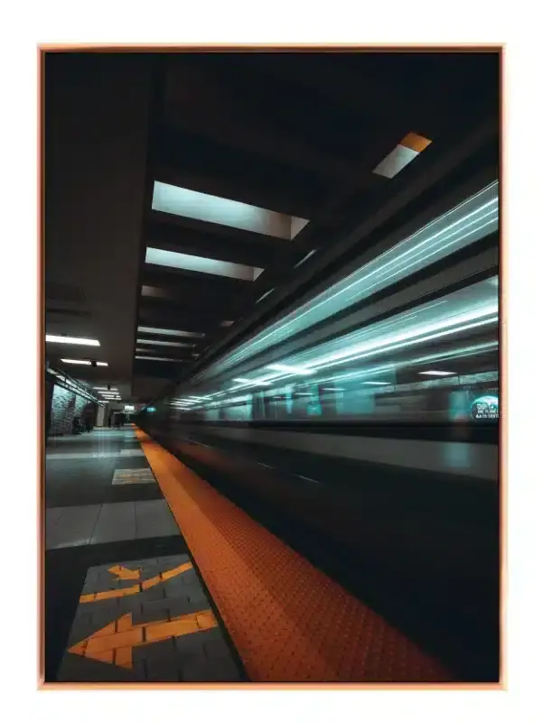 Metro i Fart på Perron