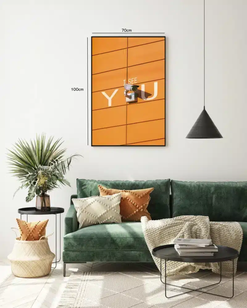 Overvågningskamera på Orange Facade