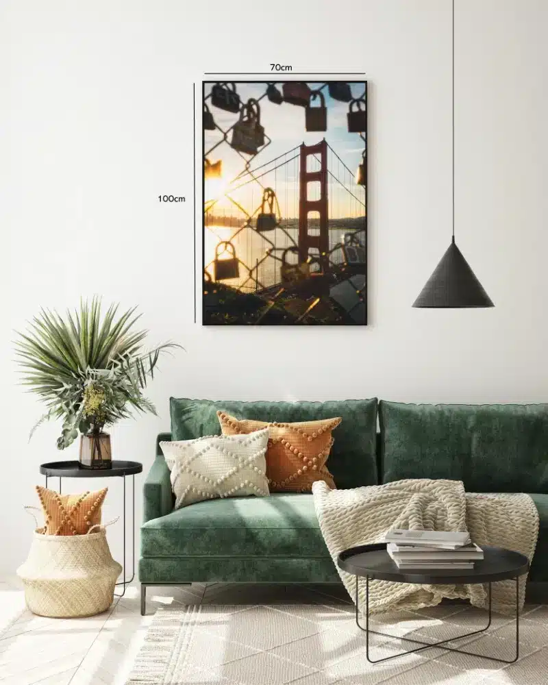 Hængelåse ved Golden Gate