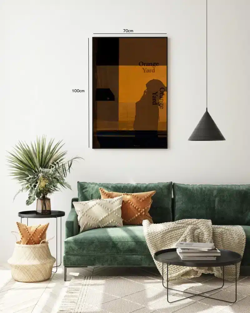Orange Yard Skygge Refleksion