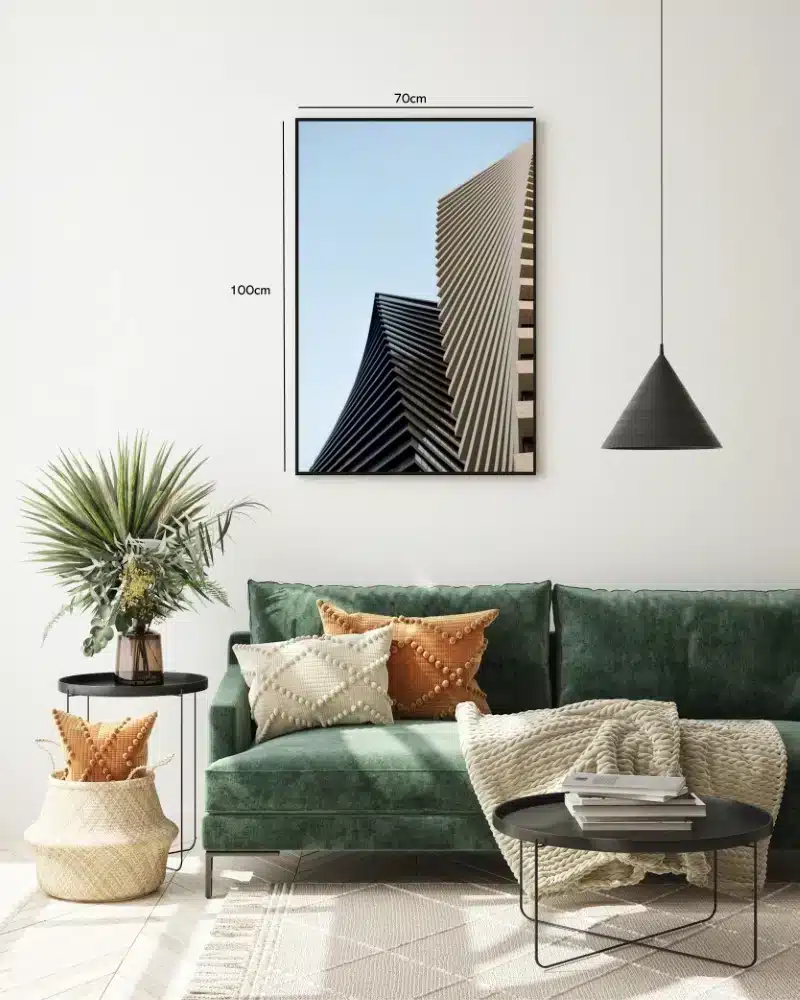 Moderne Højhuse Mod Himlen
