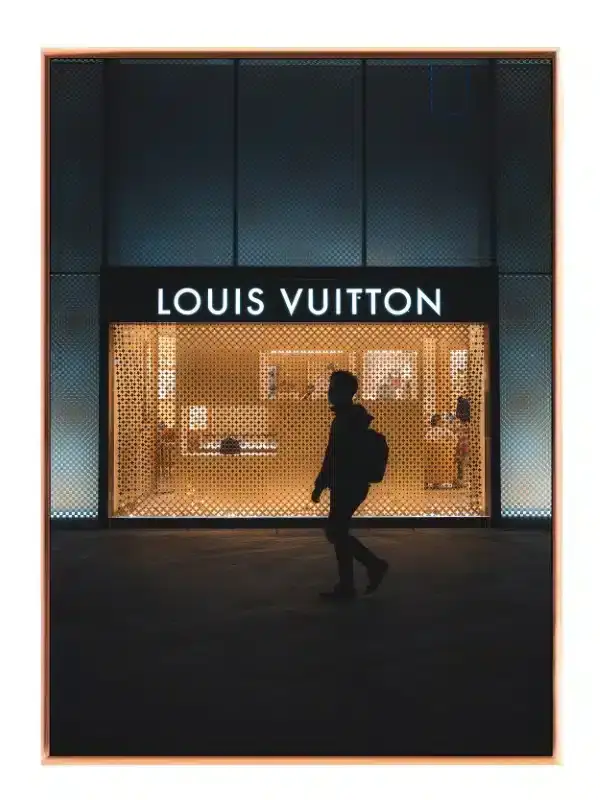 Silhuet Foran Louis Vuitton