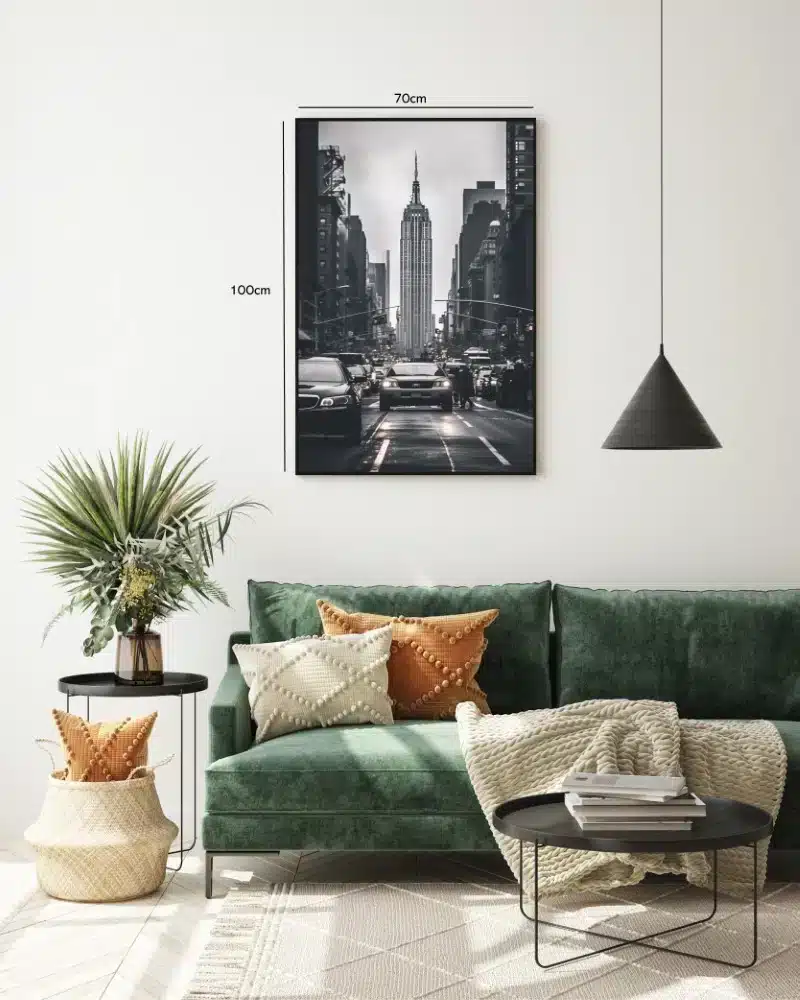 Empire State Building i Regn