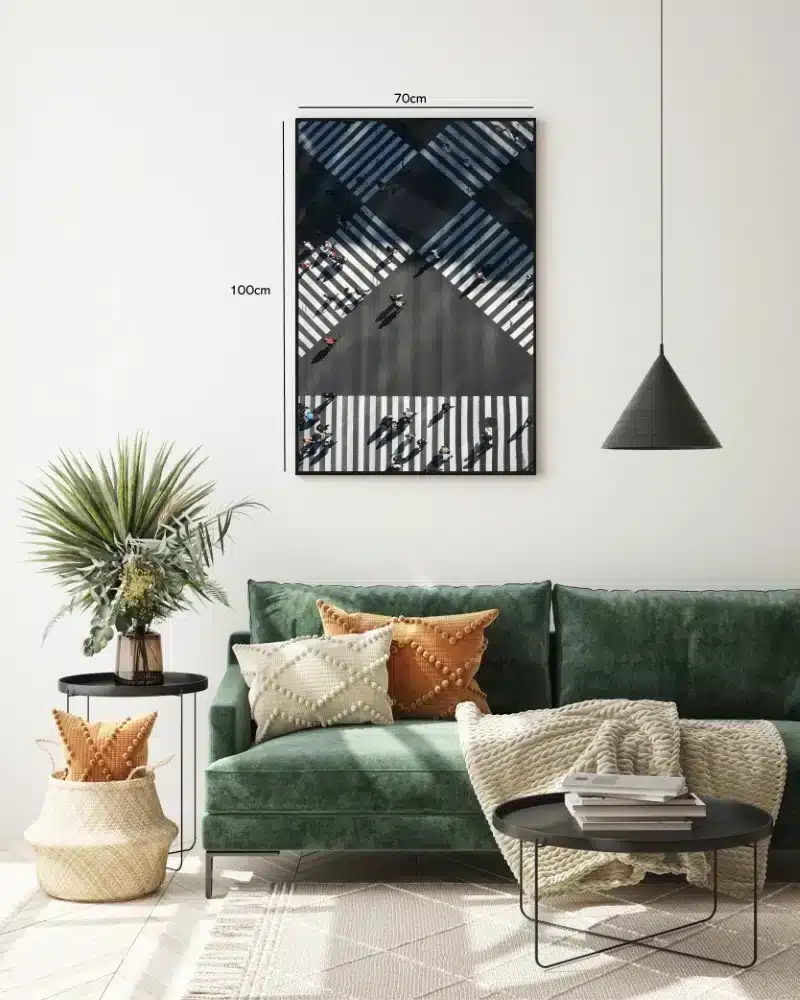 Grafisk Zebrastriber ved Storbykryds