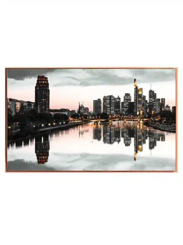 Frankfurt Skyline ved Main