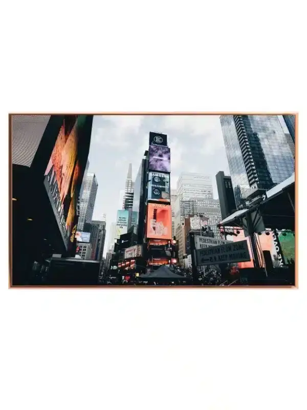 Times Square med Skyskrabere