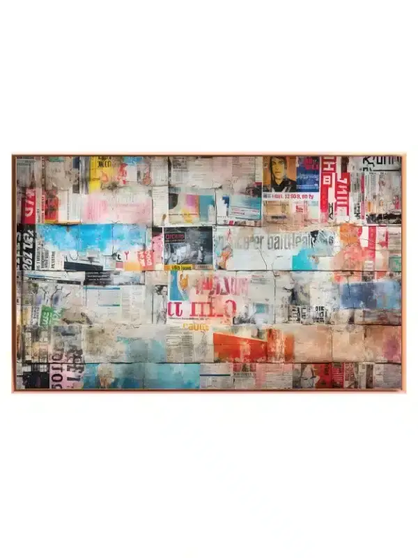 Urban Collage med Avistryk