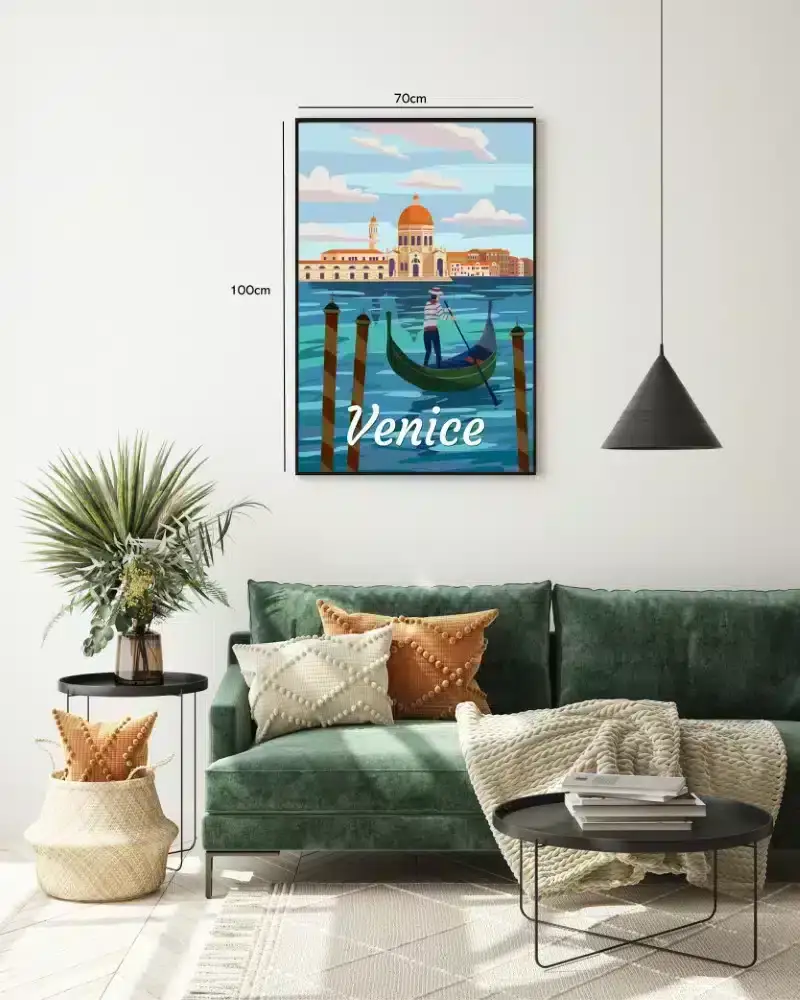 Venice Gondola Water Scene