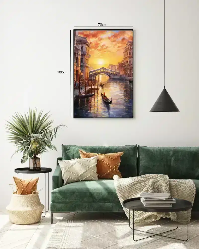 Sunset Over Venice Canal
