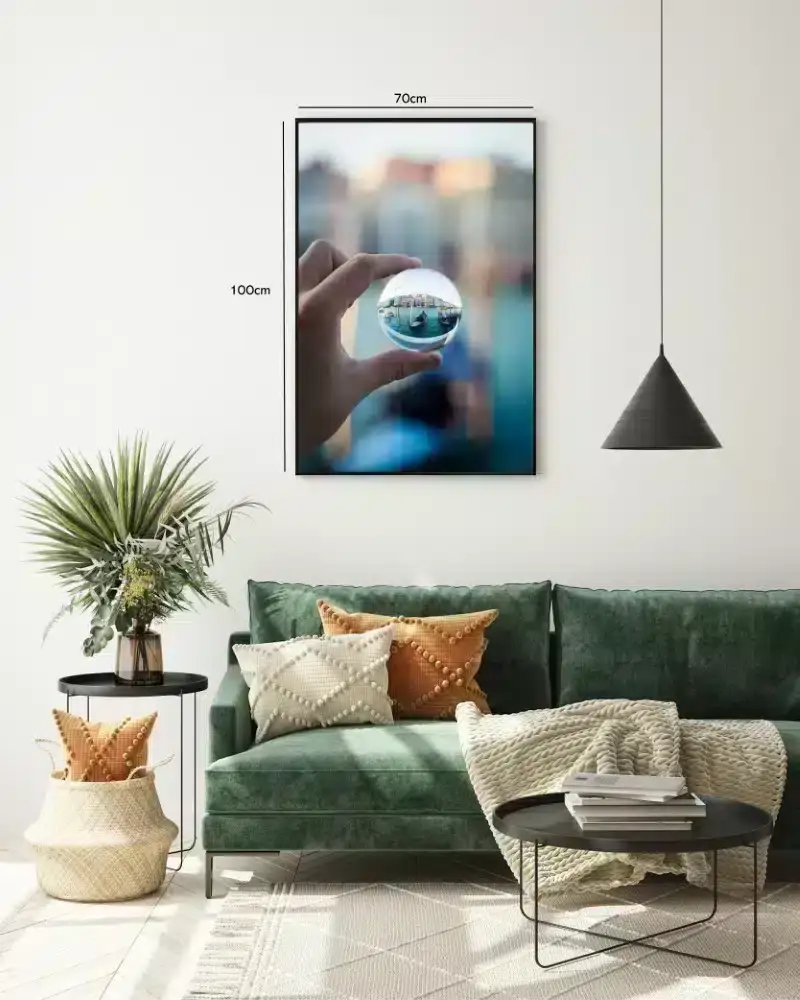 Compact Lens Cityscape Reflection