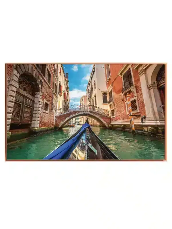 Gondola Ride Through Canal
