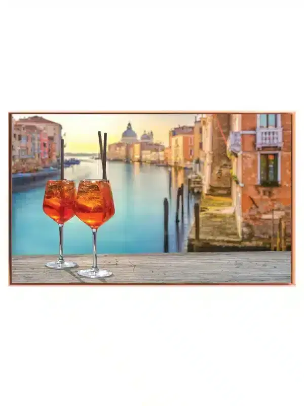 Cocktails Over Venetian Canal