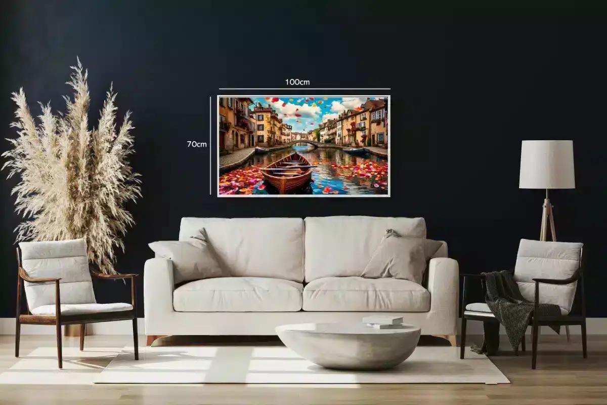 Smuk Kanal Med Både