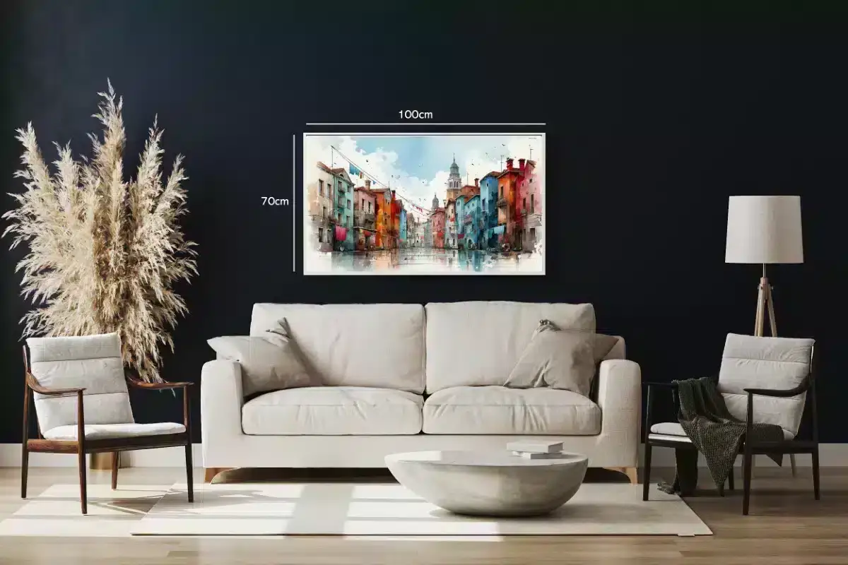 Colorful Venice Street View