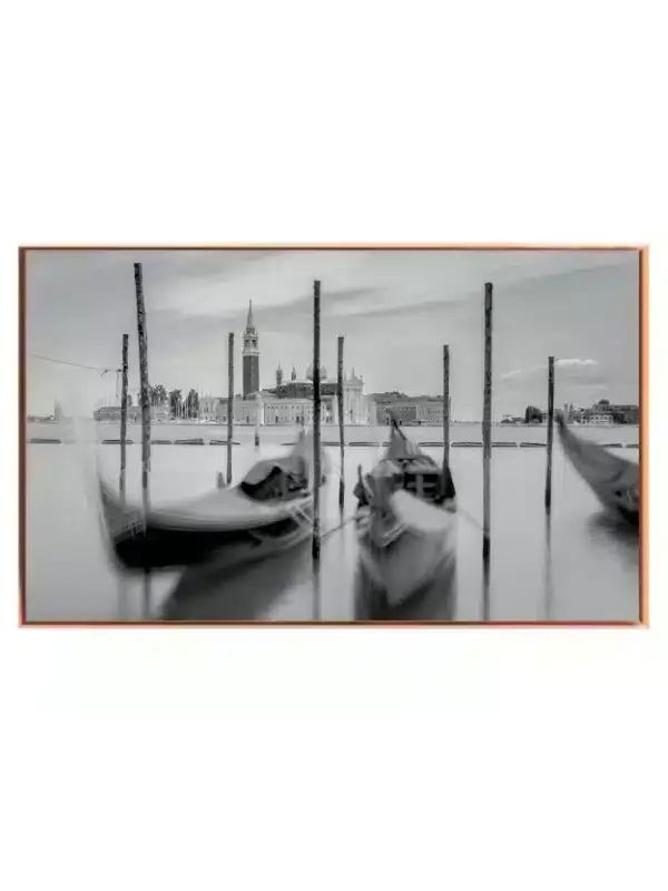 Venice Gondolas By Waterfront
