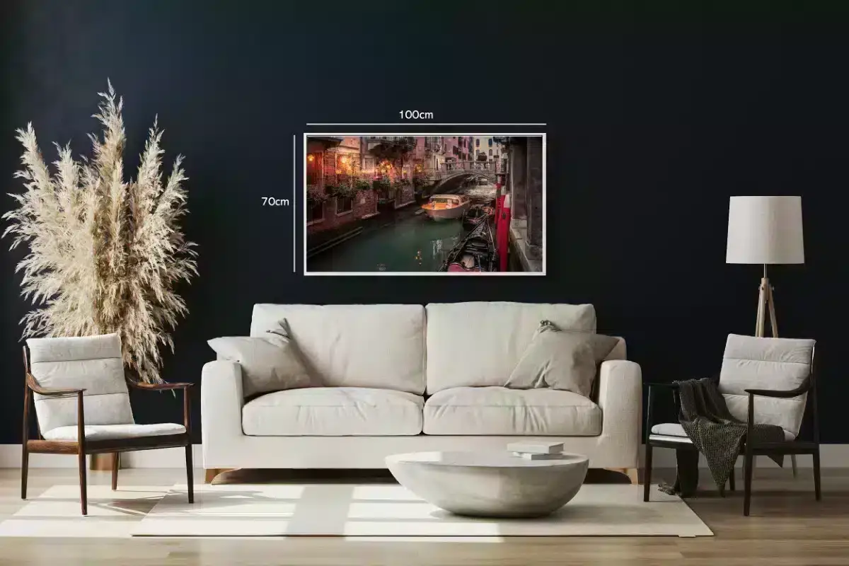 Romantic Venice Canal Evening