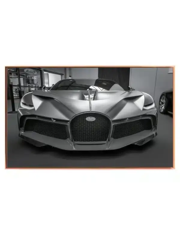 Bugatti Hypercar Front Plakat