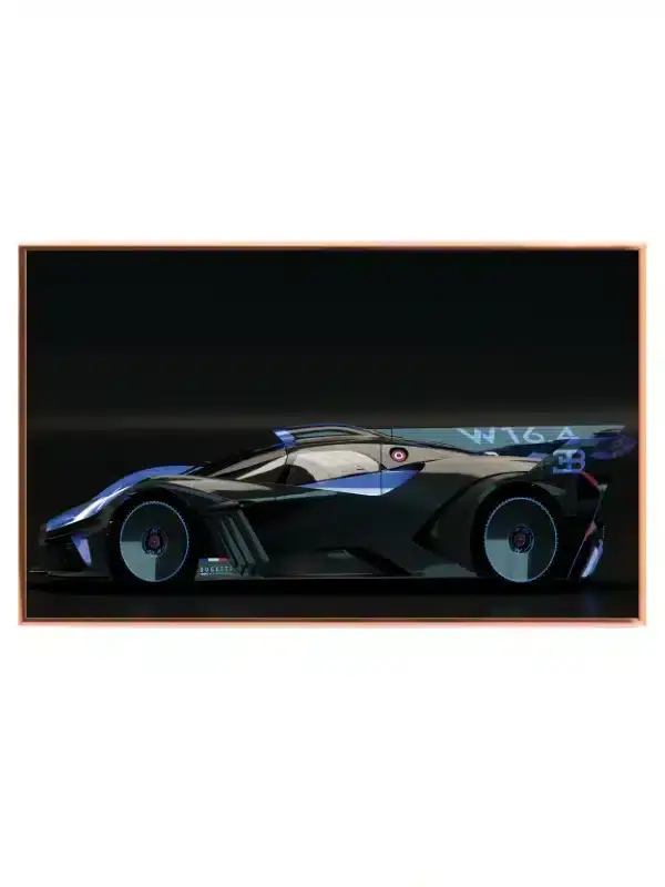 Bugatti W16 Supercar Plakat