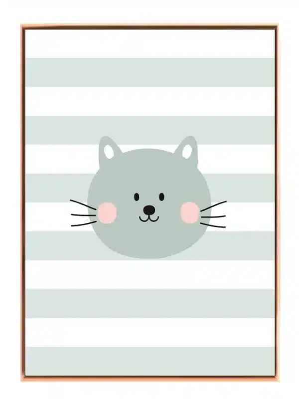 Gentle Kitty Face Plakat