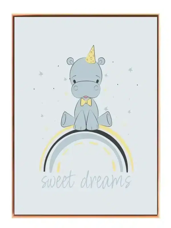 Sweet Dreamy Hippo Plakat