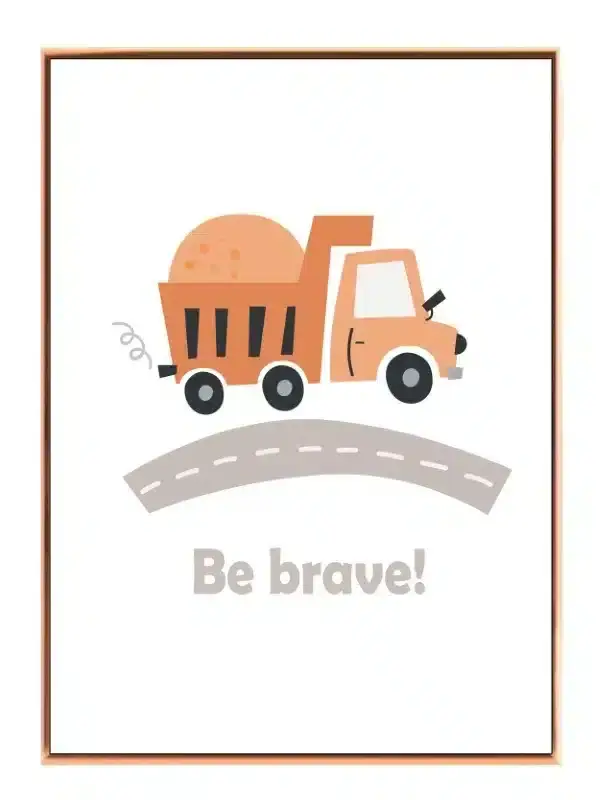 Brave Little Dump Truck Plakat