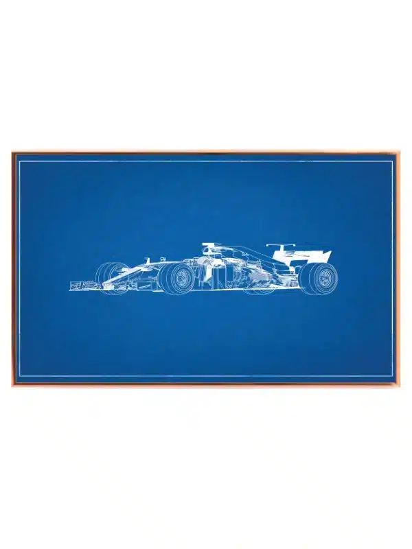 Ferrari F1 Racing Blueprint