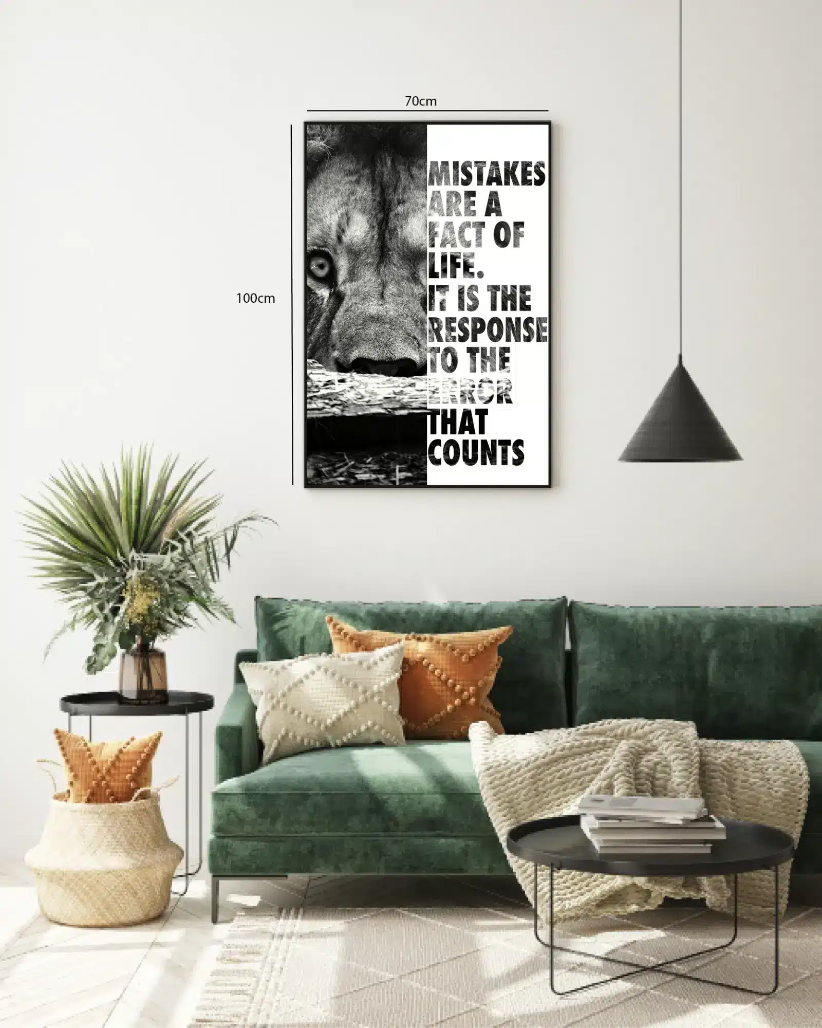 Mistakes Shape Strength Plakat