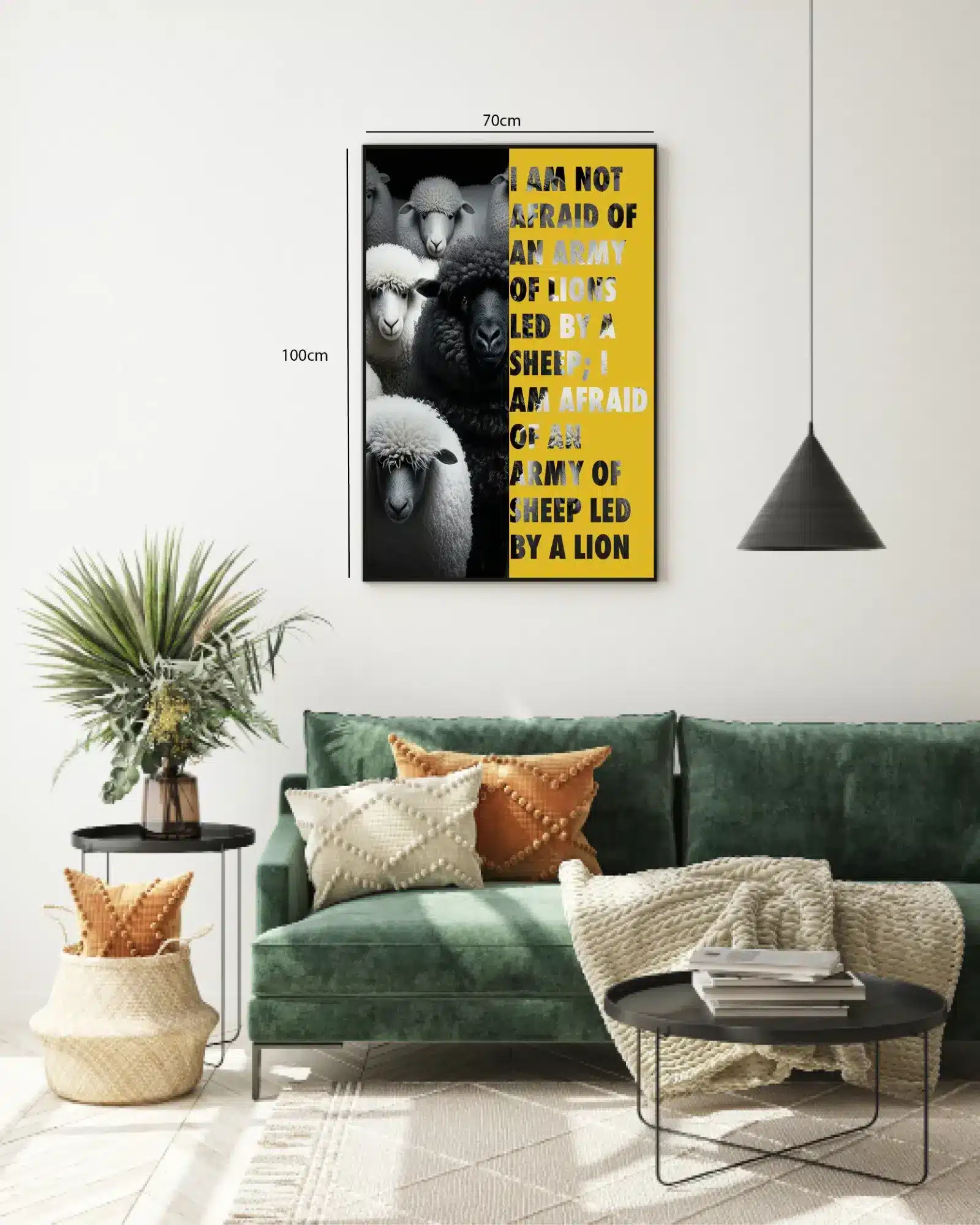 Lederskab Kræver Mod Plakat