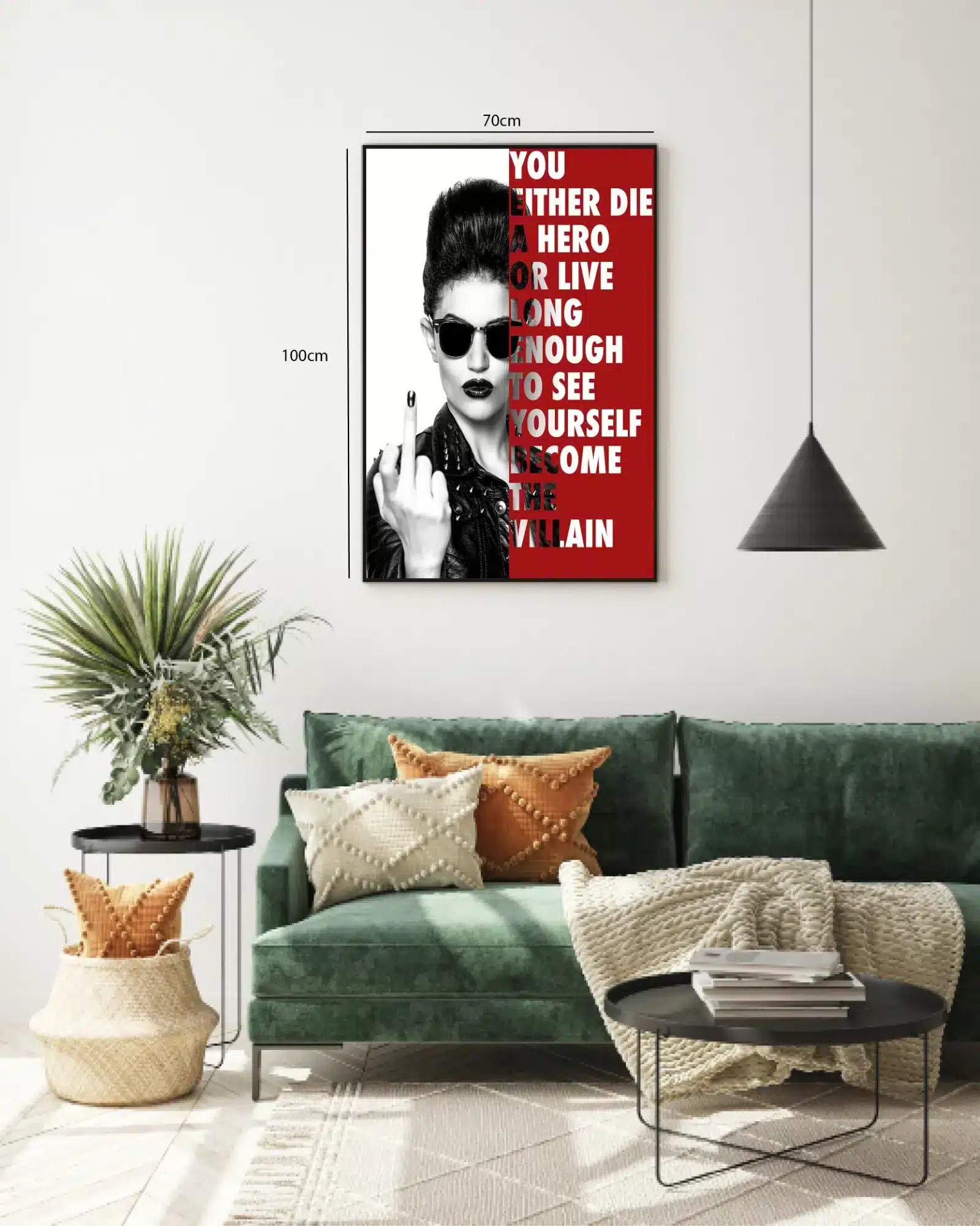 Helte Og Skurke Plakat