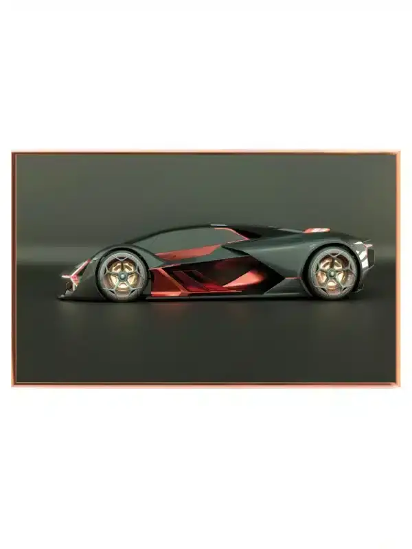 Futuristisk Lamborghini Sportsbil