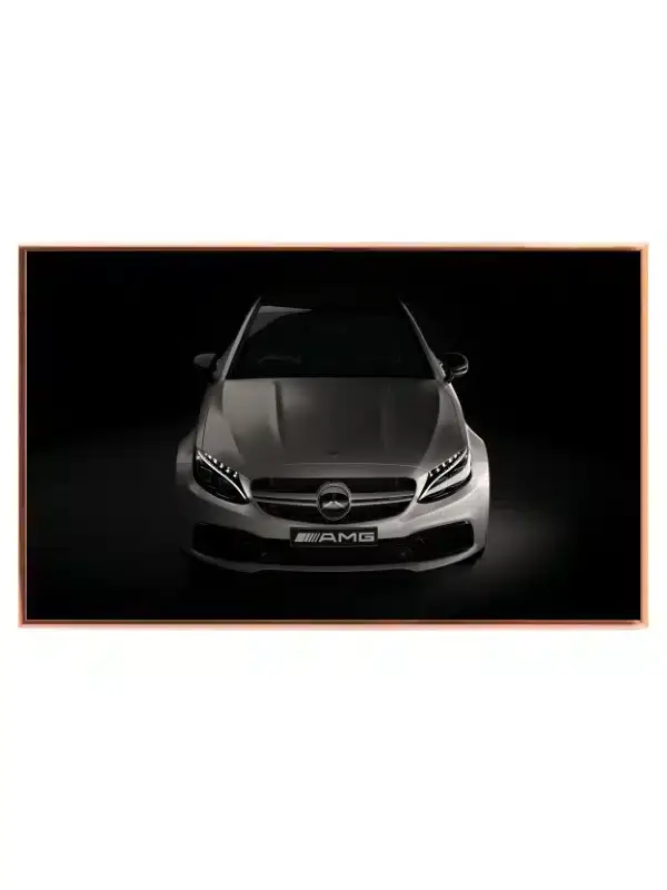 Mercedes Amg Frontlys Plakat