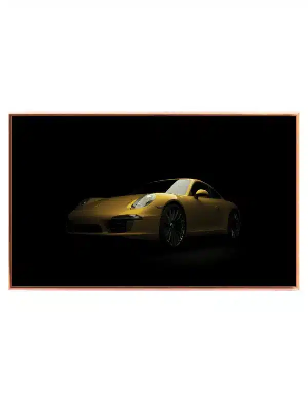Gylden Porsche Coupé
