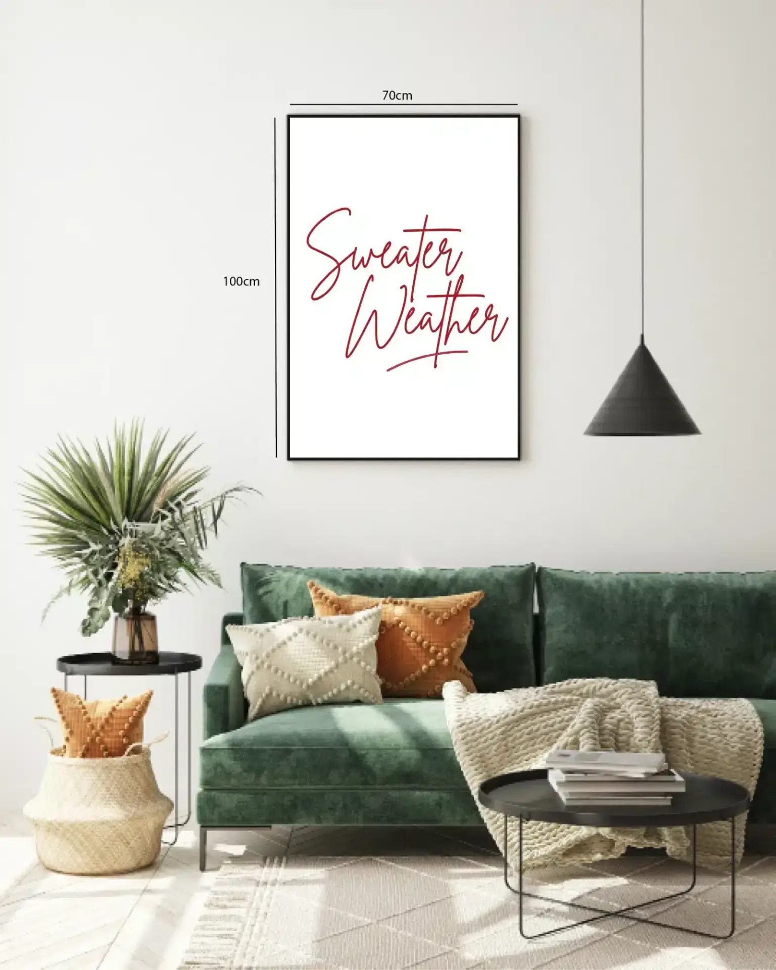 Sweater Weather Citat Plakat