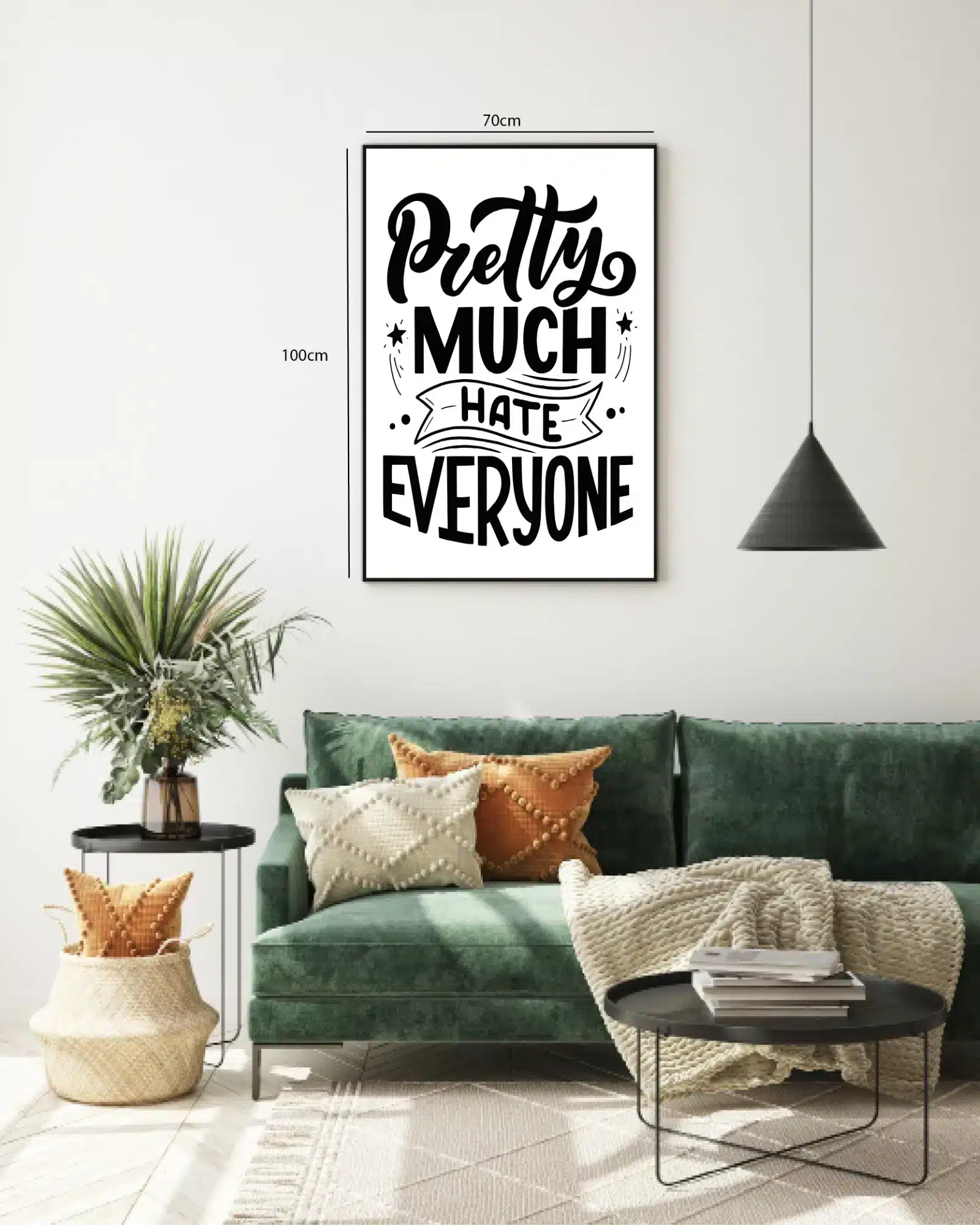 Pretty Much Hate Everyone Plakat