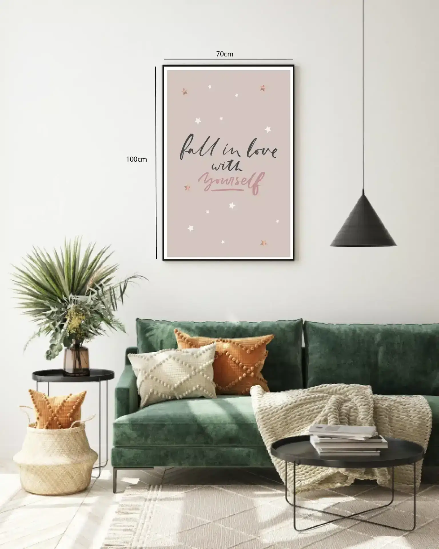 Forelsk Dig I Dig Selv Plakat